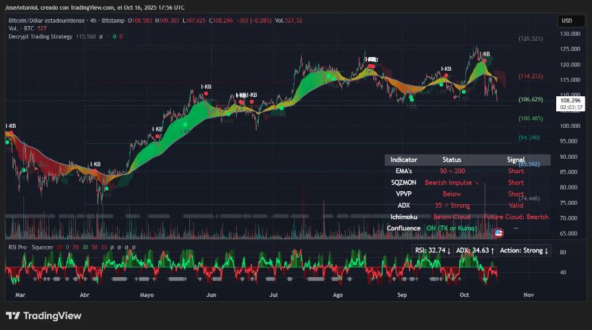 Bitcoin price data. Image: Tradingview