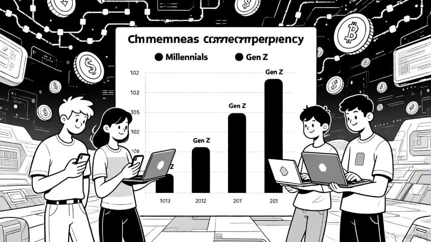 千禧一代和 Z 世代:加密货币驱动的世代财富的先驱