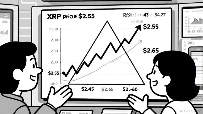 XRP价格蓄势待发:2.60美元突破区域成关键战术焦点