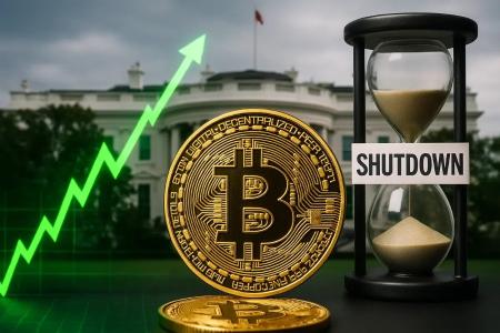  比特币是以太坊的 5%。 Koniec shutdownu na obzore 