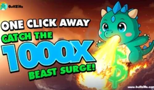  今日涨幅前 1000 倍的加密货币：HYPE 逆势上涨，XLM 反弹，BullZilla 创下投资回报率新纪录 