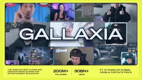 全球50位顶级创作者联合创立首个玩家所有制游戏工作室Gallaxia