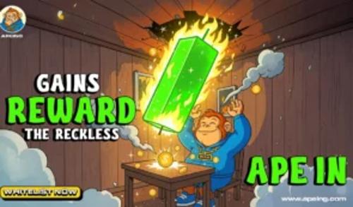 贝莱德25亿美元基金涌入币安，$APEING加密预售推动白名单注册激增，特朗普与布雷特代币热度飙升