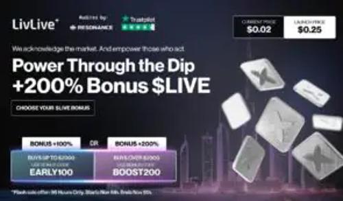 LivLive ($LIVE) 的千倍潜力能否引领市场？与 Sui (SUI) 和 Avalanche (AVAX) 的技术革新一较高下