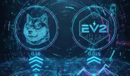 狗狗币与EV2价格预测：投资者聚焦DOGE能否守住0.16美元，EV2预售或带来惊人回报