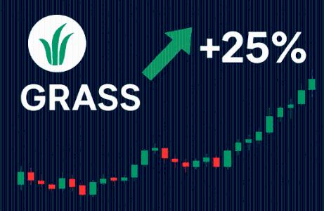 <span class='keyword'>GRASS</span>价格分析：经历25%涨幅后是否将迎来新一轮反弹？