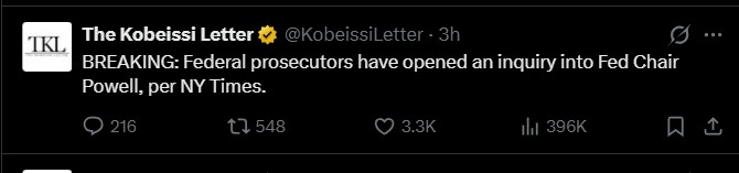  特朗普是否越过了联邦政府的底线？美联储主席杰罗姆·鲍威尔指责司法部 